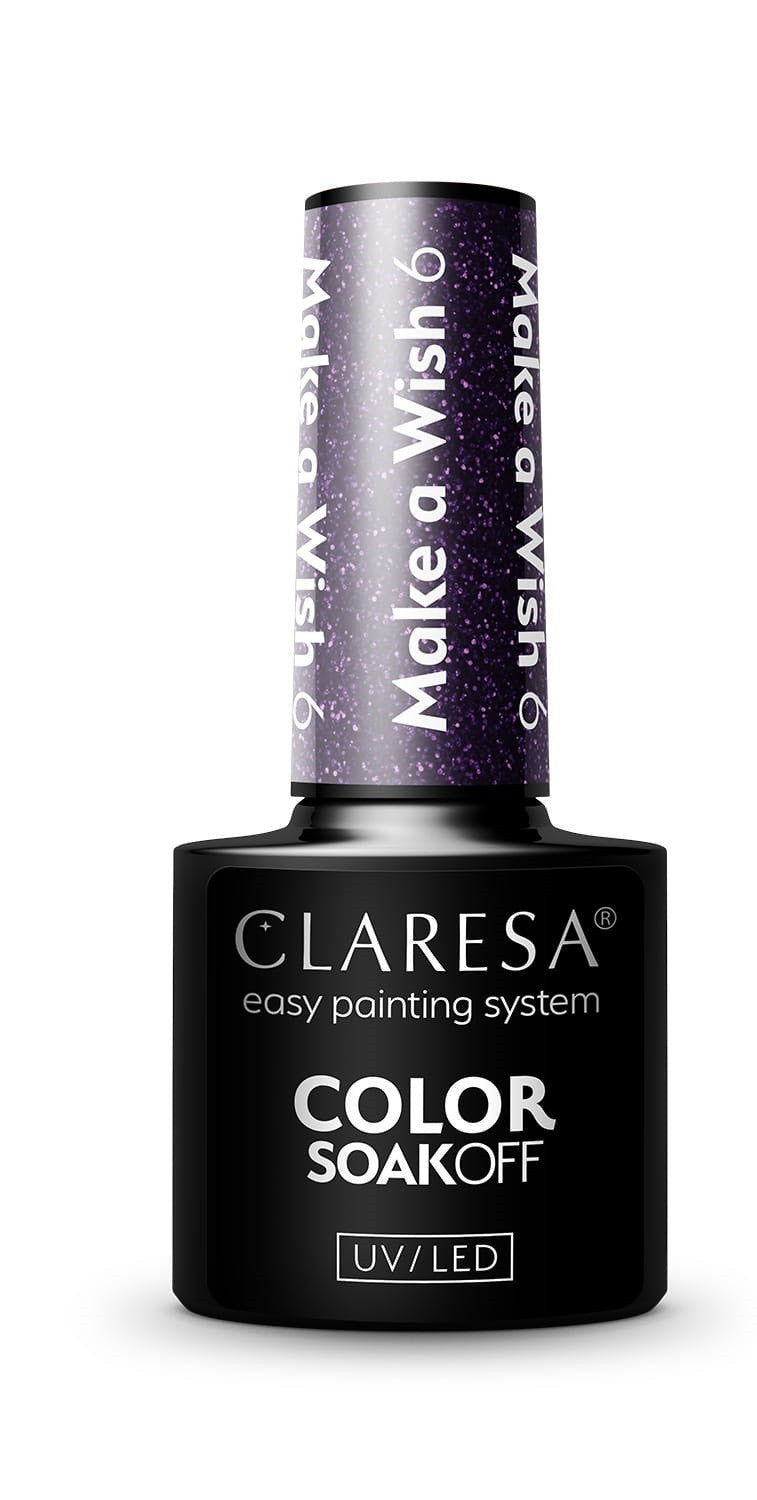 CLARESA Hybrid nail polish MAKE A WISH no. 6 5g | Vaistine1.lt