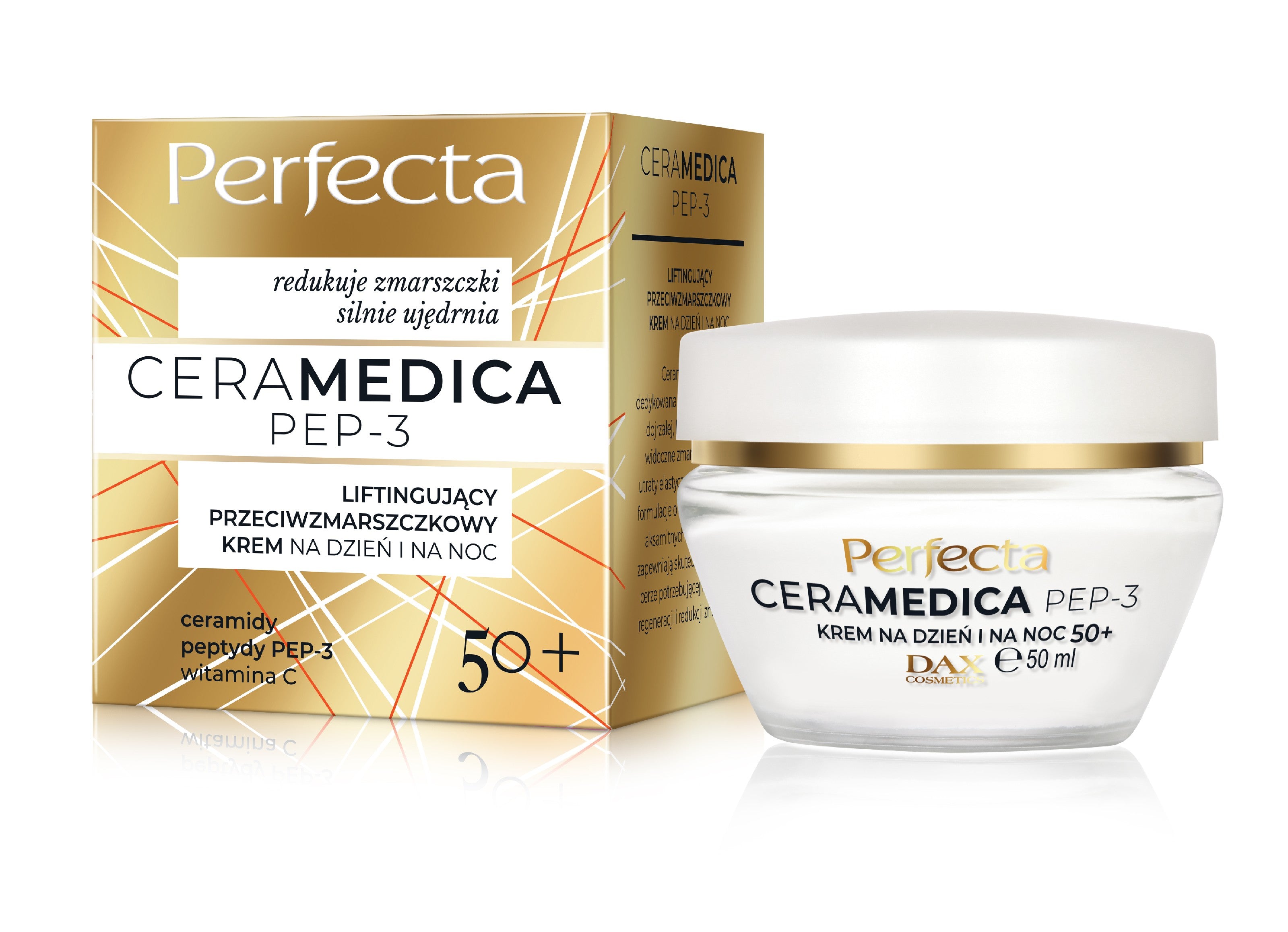 DAX CERAMEDICA PEP3 Cream 50+ | Vaistine1.lt