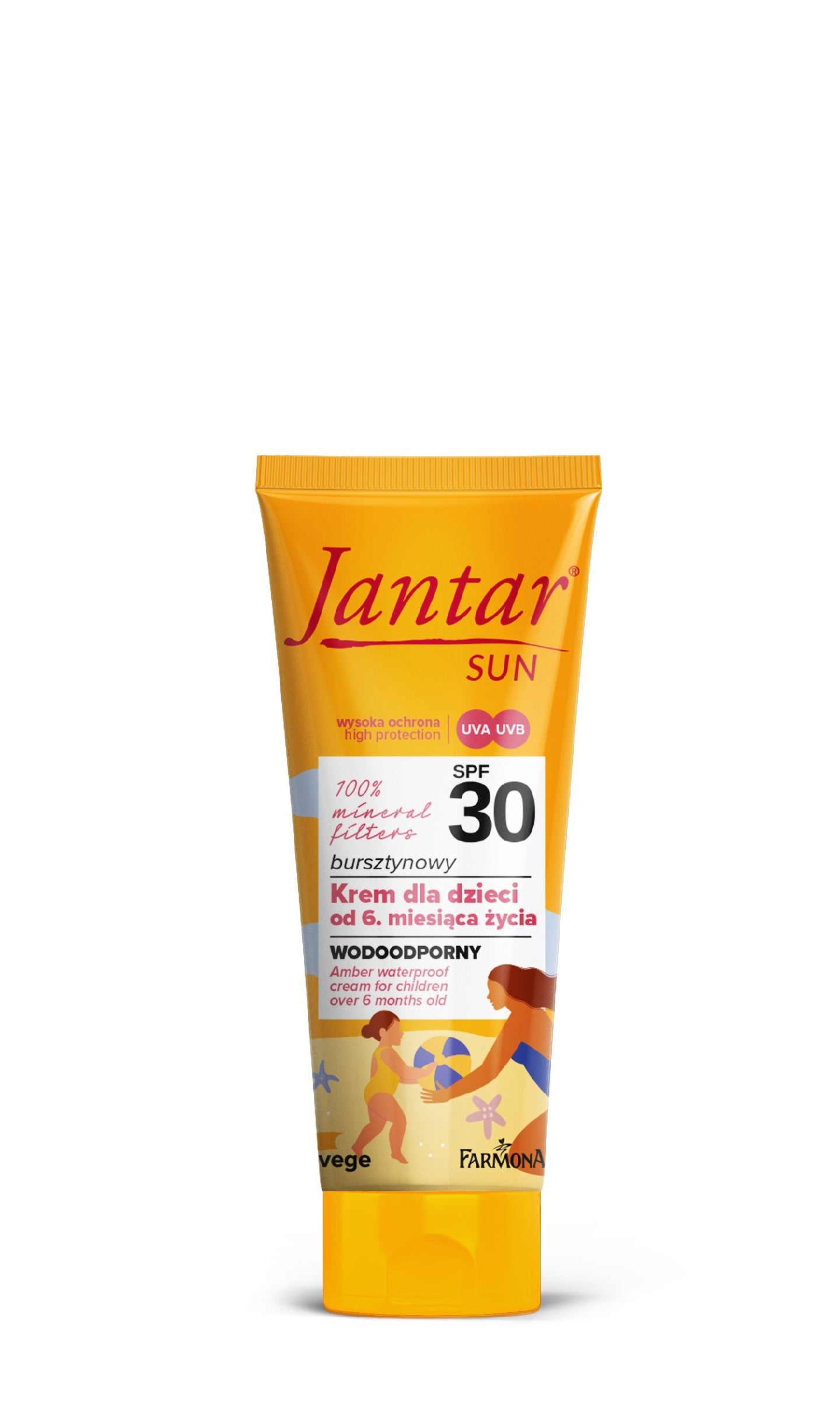 FARMONA SUN Jantar Cream SPF30 for children | Vaistine1.lt