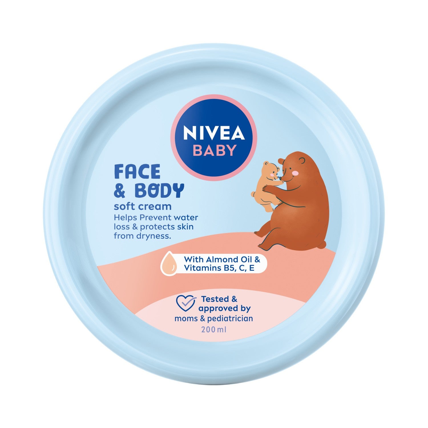 NIVEA BABY Face & Body Cream 200ml 80529 | Vaistine1.lt | WestPharmacy.eu