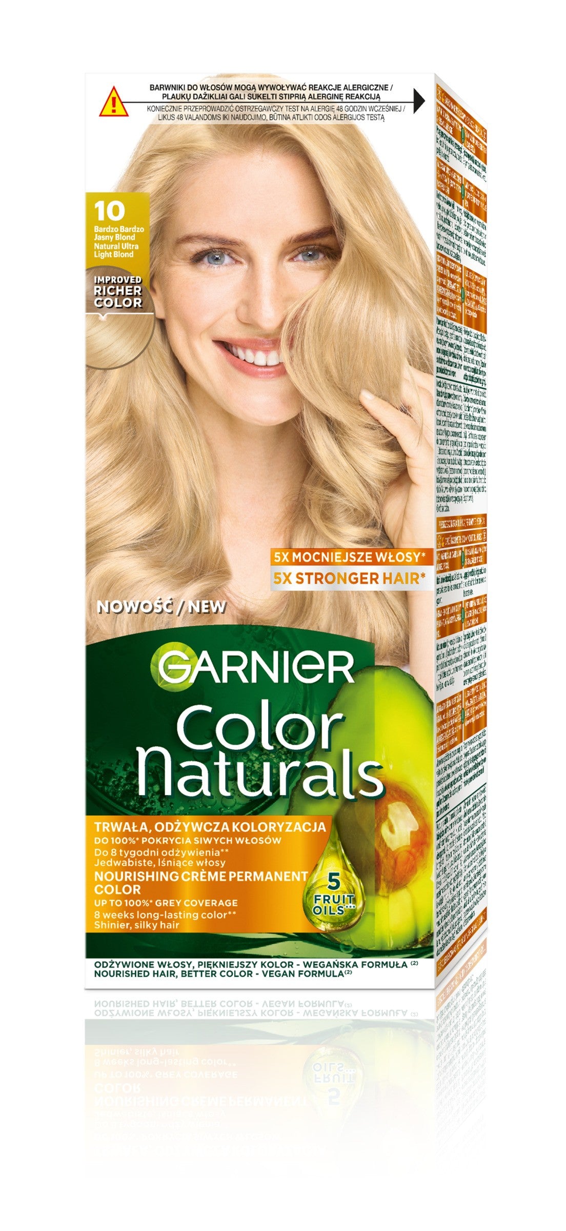 GAR COLOR N Color No. 10 B.B. Light Blonde & | Vaistine1.lt