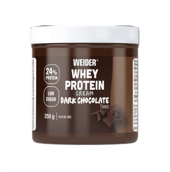 Whey Protein Cream, Dark Chocolate - 250g - Weider