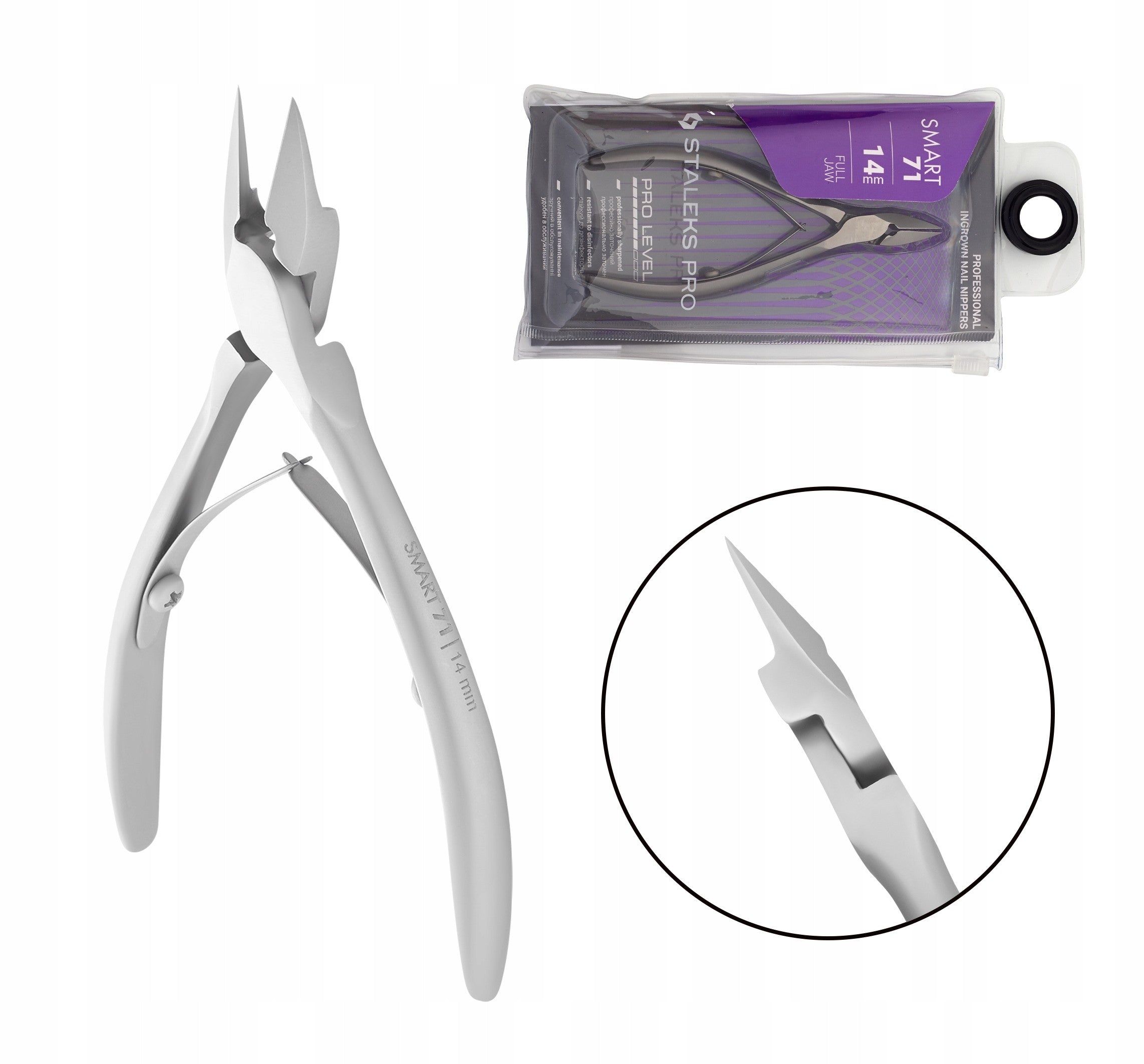 STALEKS Smart Clippers for ingrown nails 14mm NS-71-14 | Vaistine1.lt