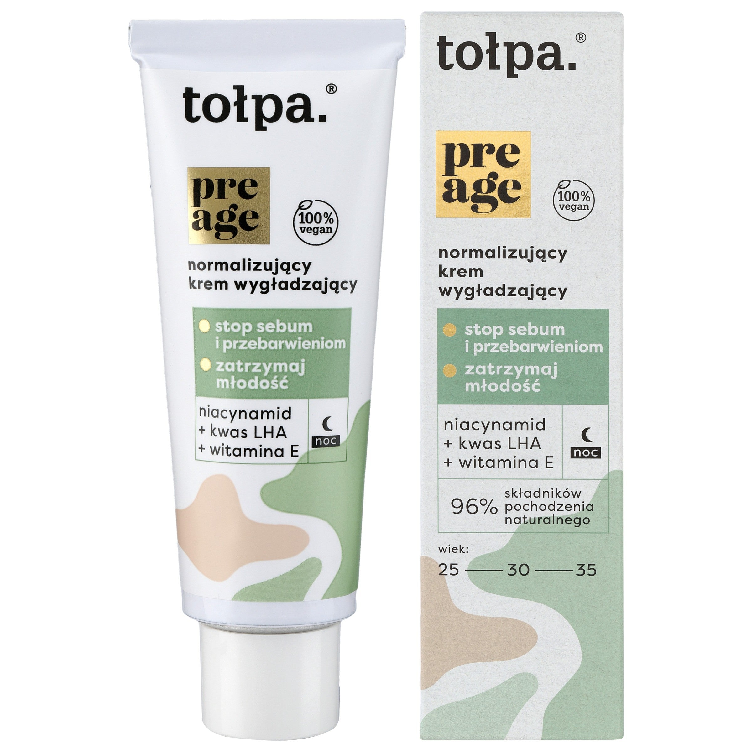 TOŁPA Pre Age Normalizing Smoothing Night Cream 50 ml | Vaistine1.lt