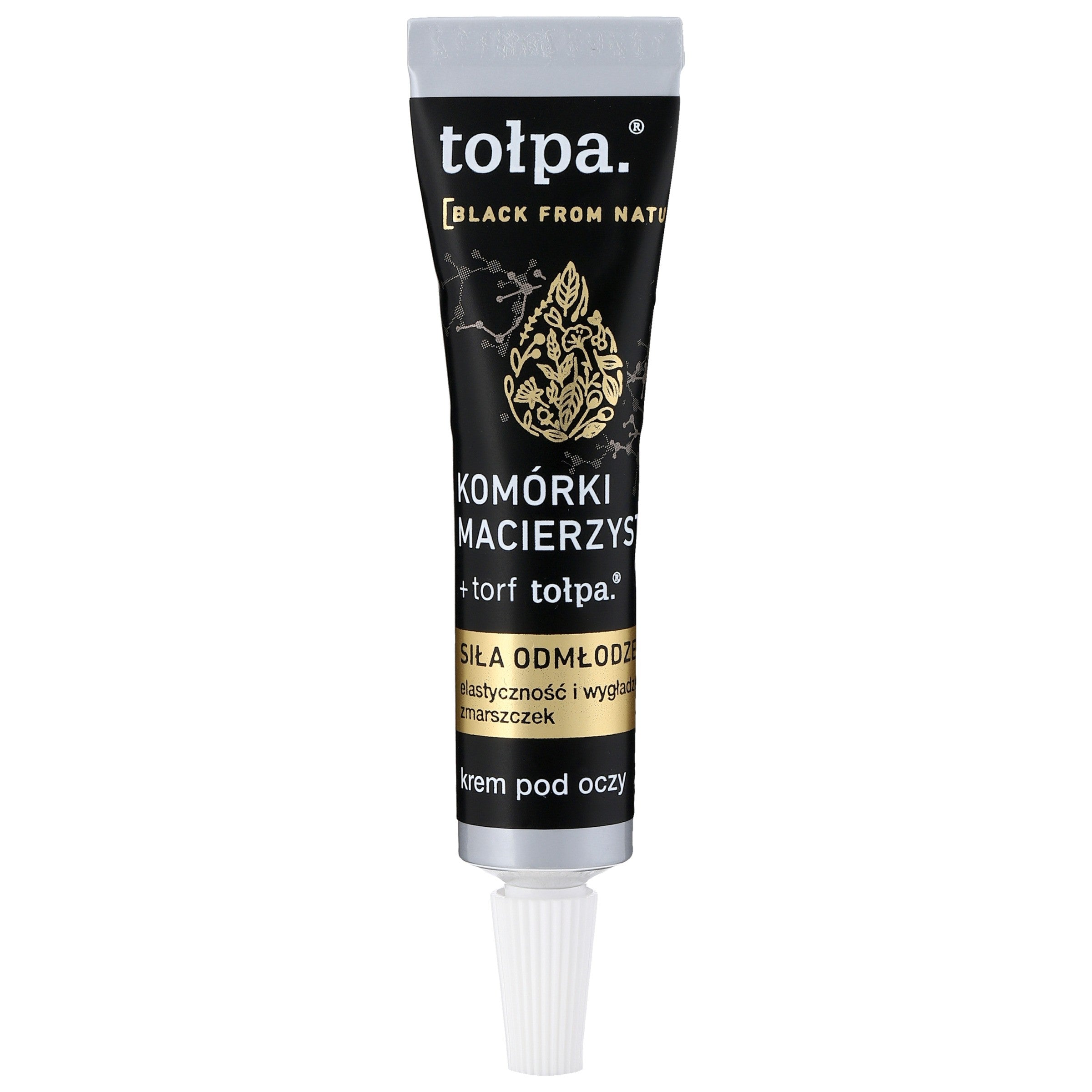 TOŁPA Black From Nature Eye Cream - rejuvenating power 10 ml | Vaistine1.lt