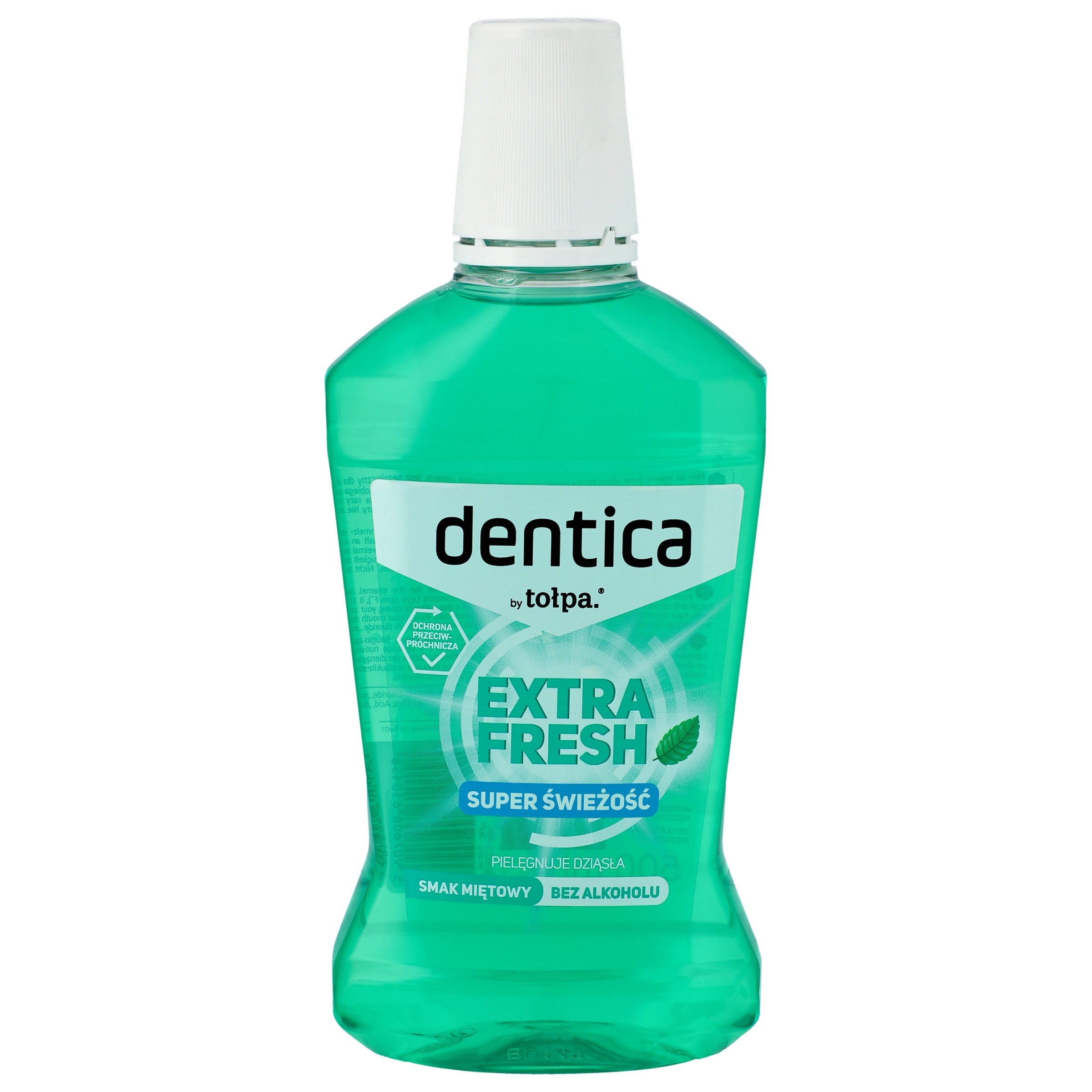 TOŁPA Dentica Extra Fresh Mint Mouthwash 500 ml | Vaistine1.lt