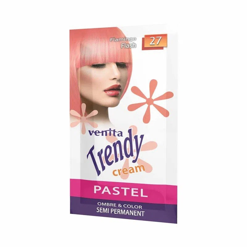 VENITA Trendy Cream Ultra Hair Coloring Cream 27 Flamingo Flash 35 g | Vaistine1.lt