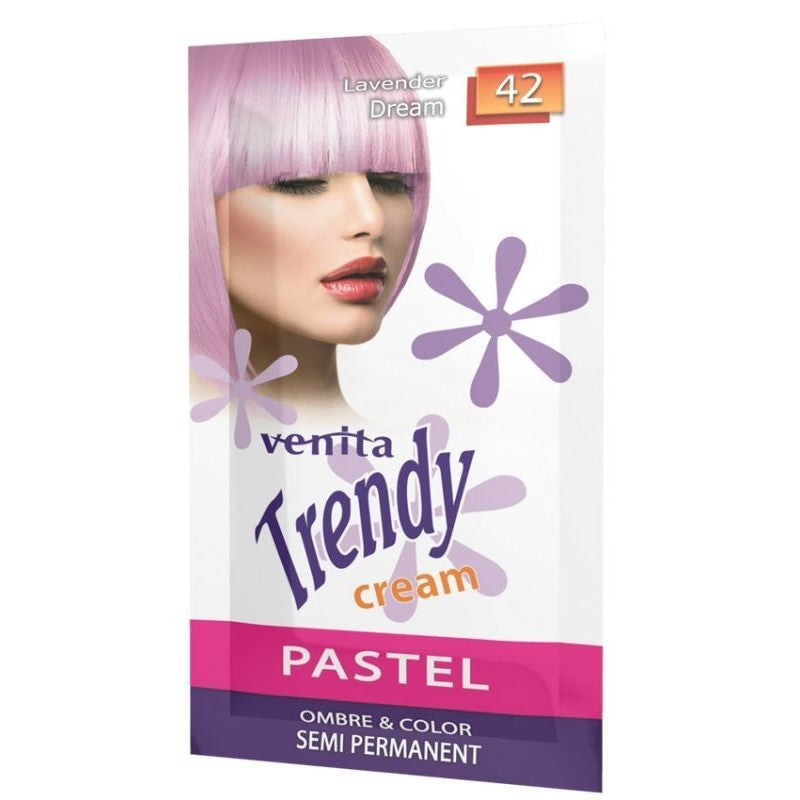 VENITA Trendy Cream Ultra Hair Coloring Cream 42 Lavender Dream 35 g | Vaistine1.lt