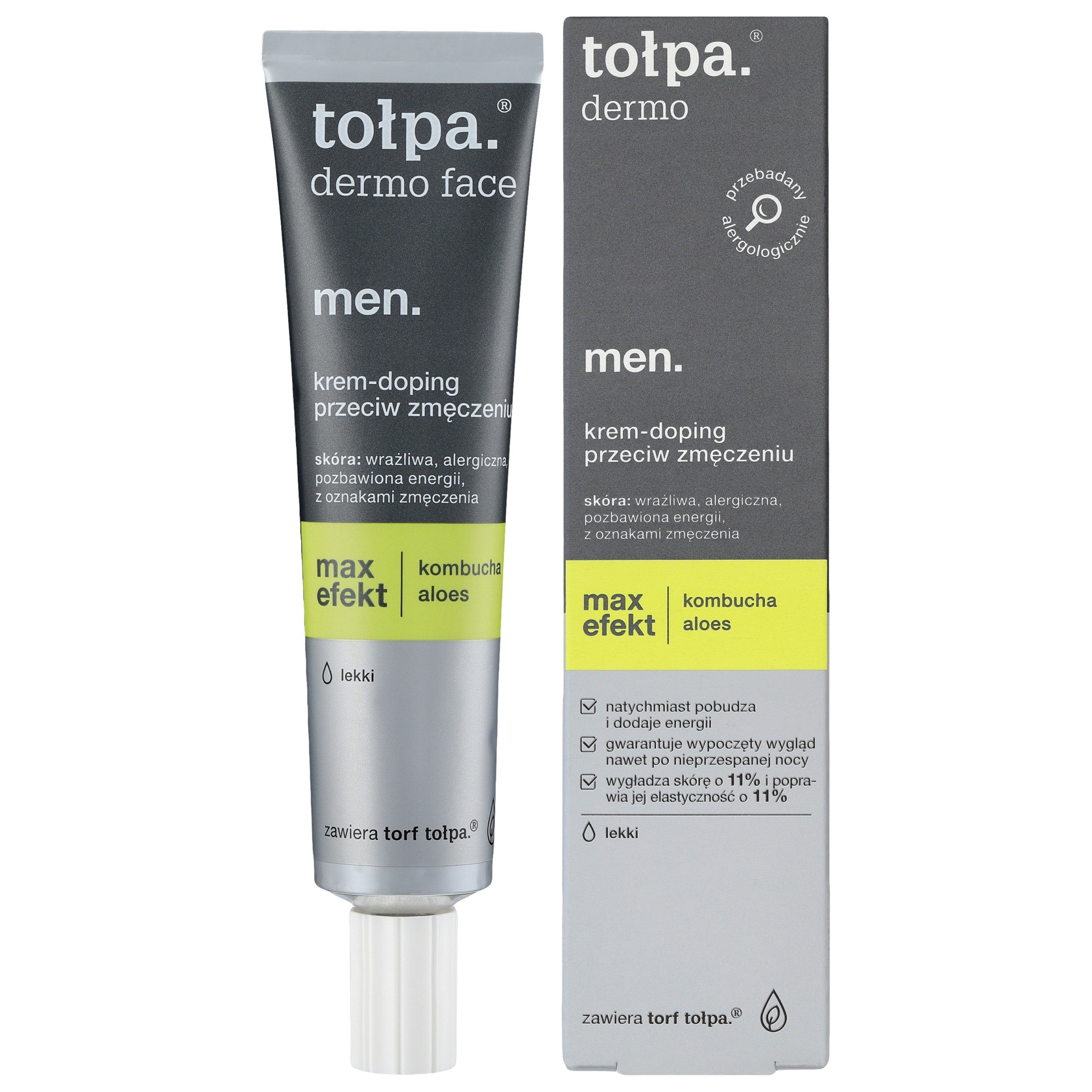 TOŁPA Dermo Men Anti-Fatigue Light Max Effect Cream 40 ml | Vaistine1.lt