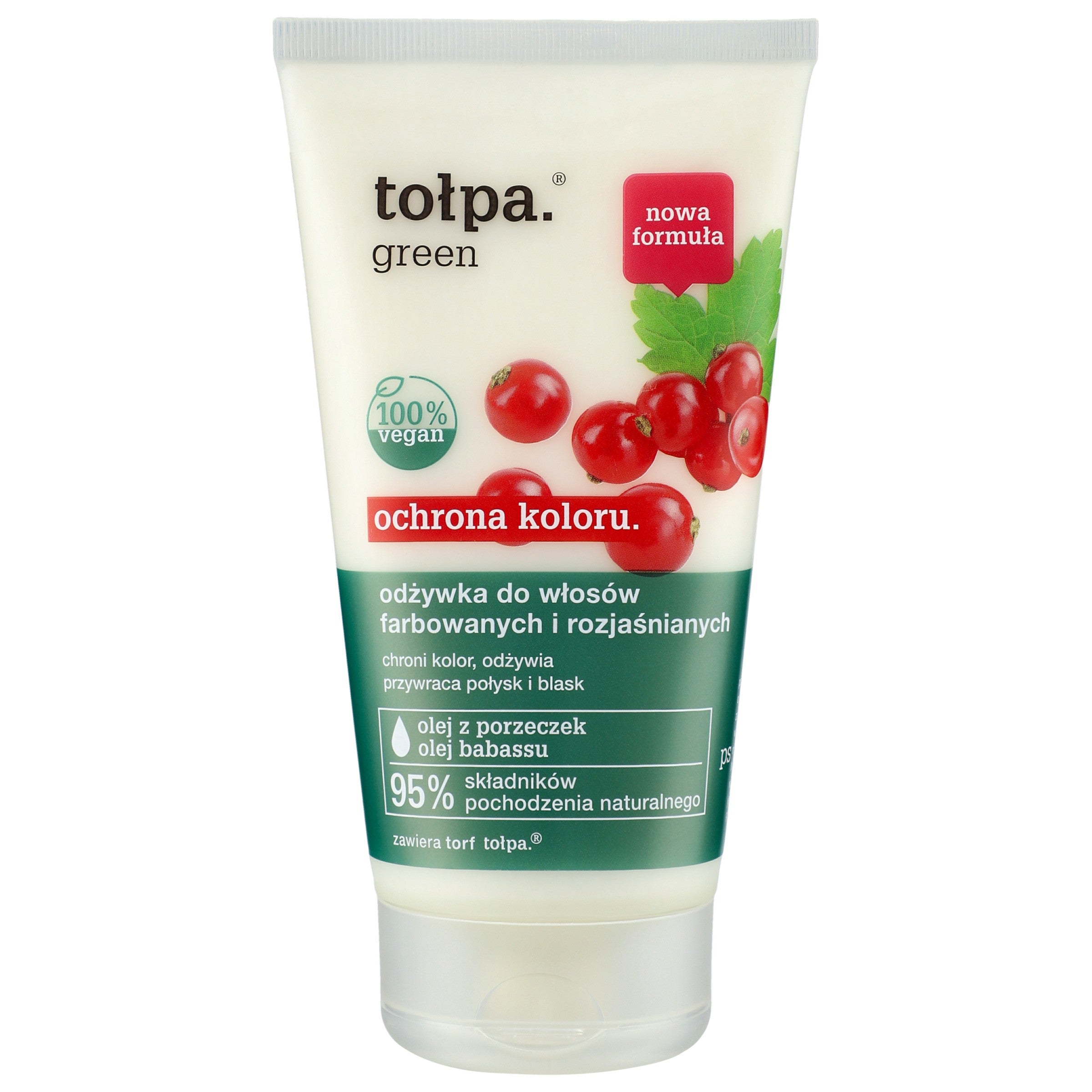 TOŁPA Green Color Protection Conditioner for dyed and lightened hair 150 ml | Vaistine1.lt