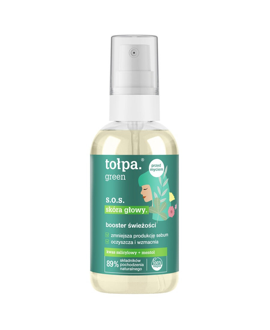 TOŁPA Green S.O.S. Scalp Booster Freshness 100 ml | Vaistine1.lt