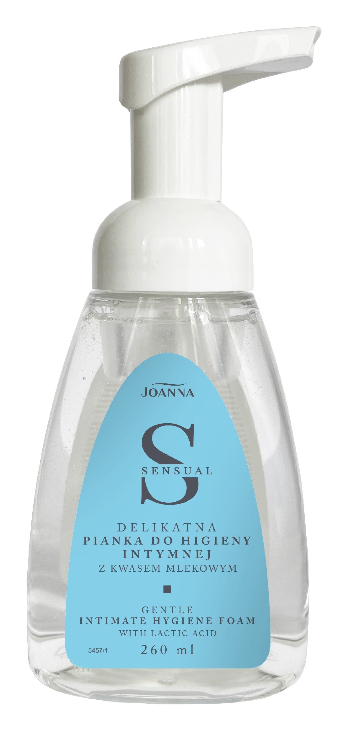 JOANNA Sensual Delicate foam for intimate hygiene with lactic acid 260 ml | Vaistine1.lt