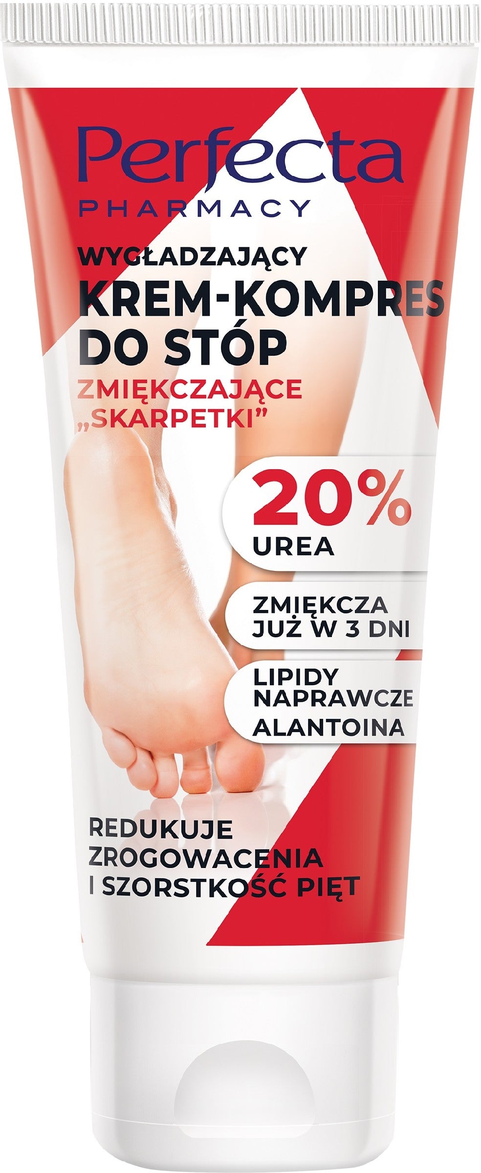 PERFECTA Smoothing Cream - pėdų kompresas, kuris suminkština | Vaistine1.lt