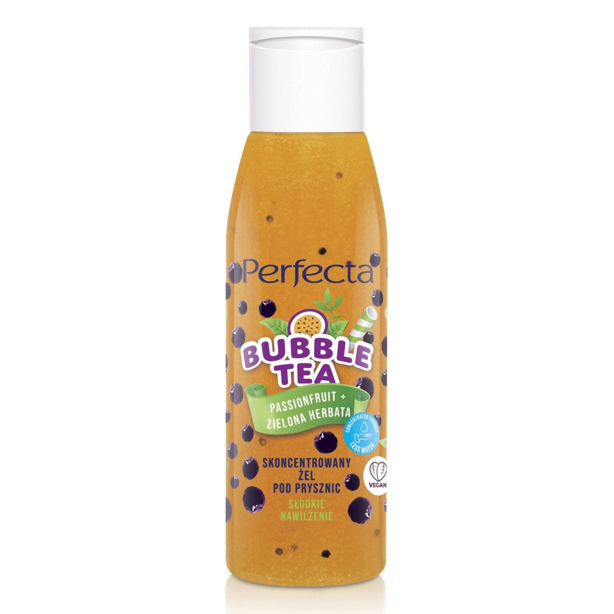 PERFECTA Bubble Tea Shower Gel Passionfruit Mini | Vaistine1.lt