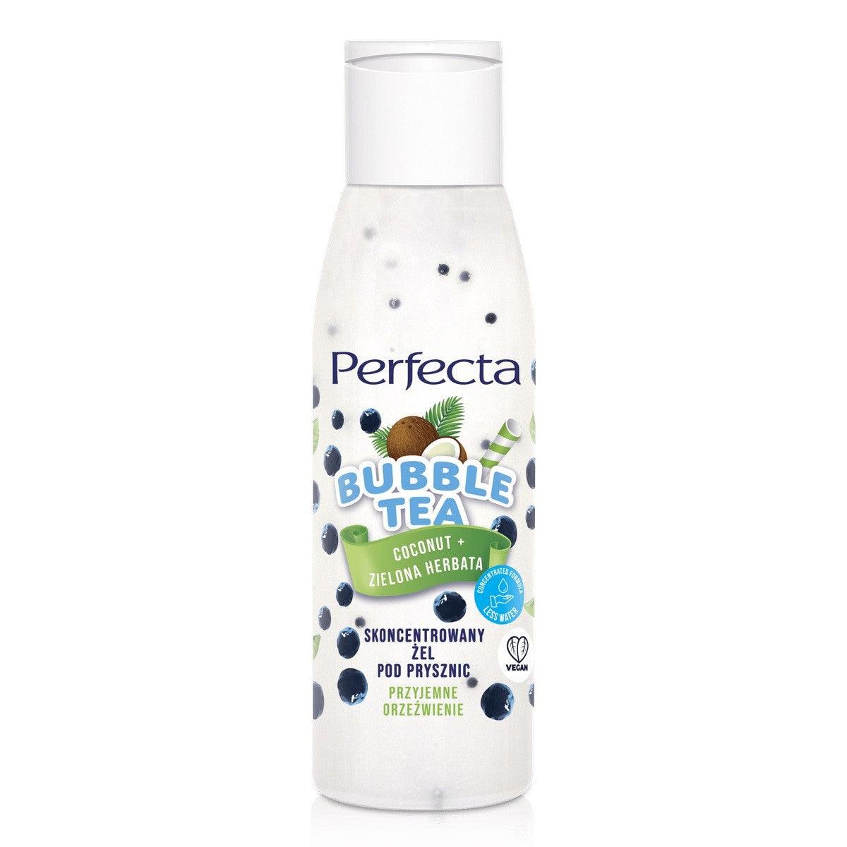 PERFECTA Bubble Tea Shower Gel Coconut Mini | Vaistine1.lt