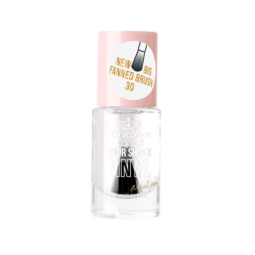 CONSTANCE CARROLL Vinyl Nail Polish No. 01 Clear 10 ml | Vaistine1.lt