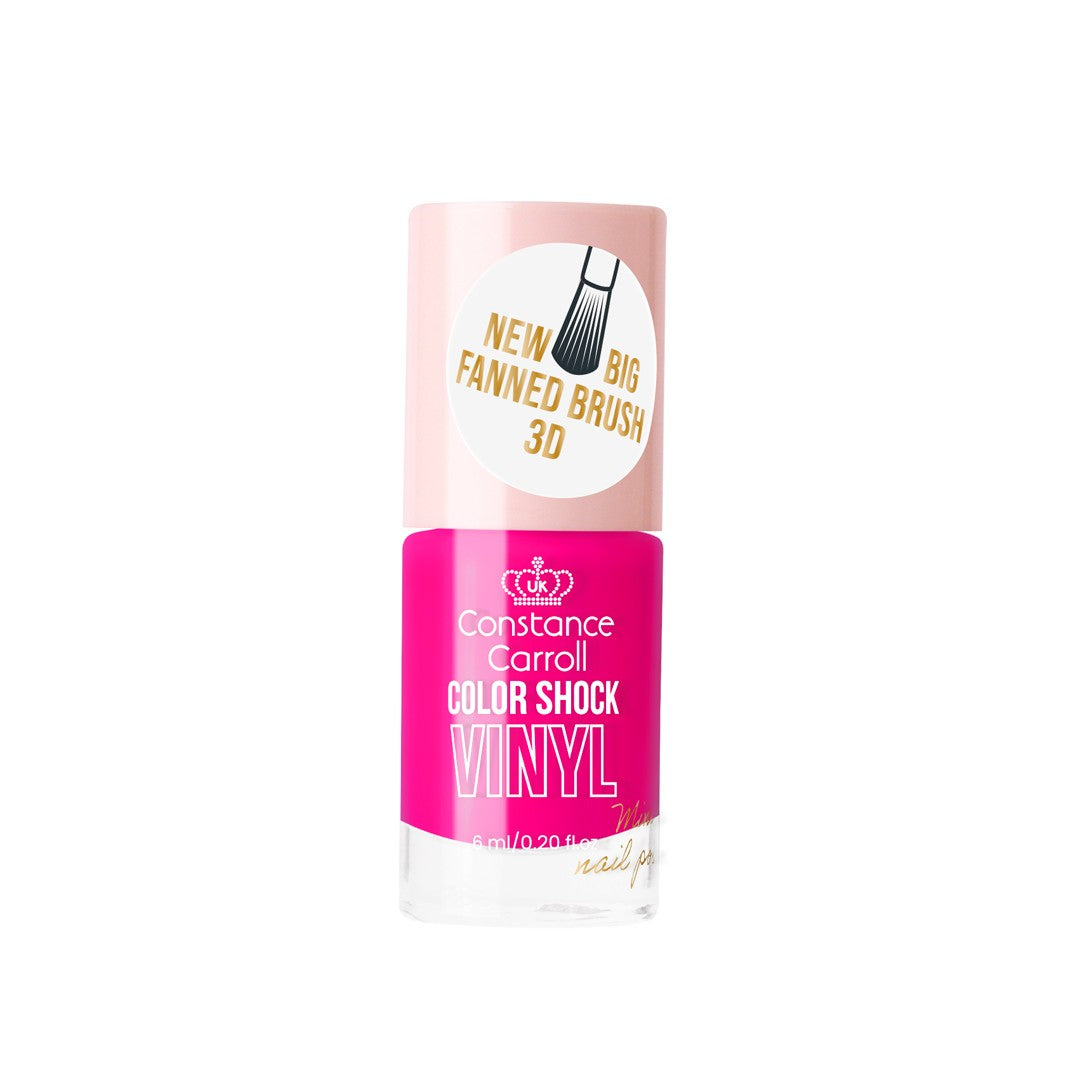 CONSTANCE CARROLL Vinyl Nail Polish Mini No. 74 Neon Pink | Vaistine1.lt