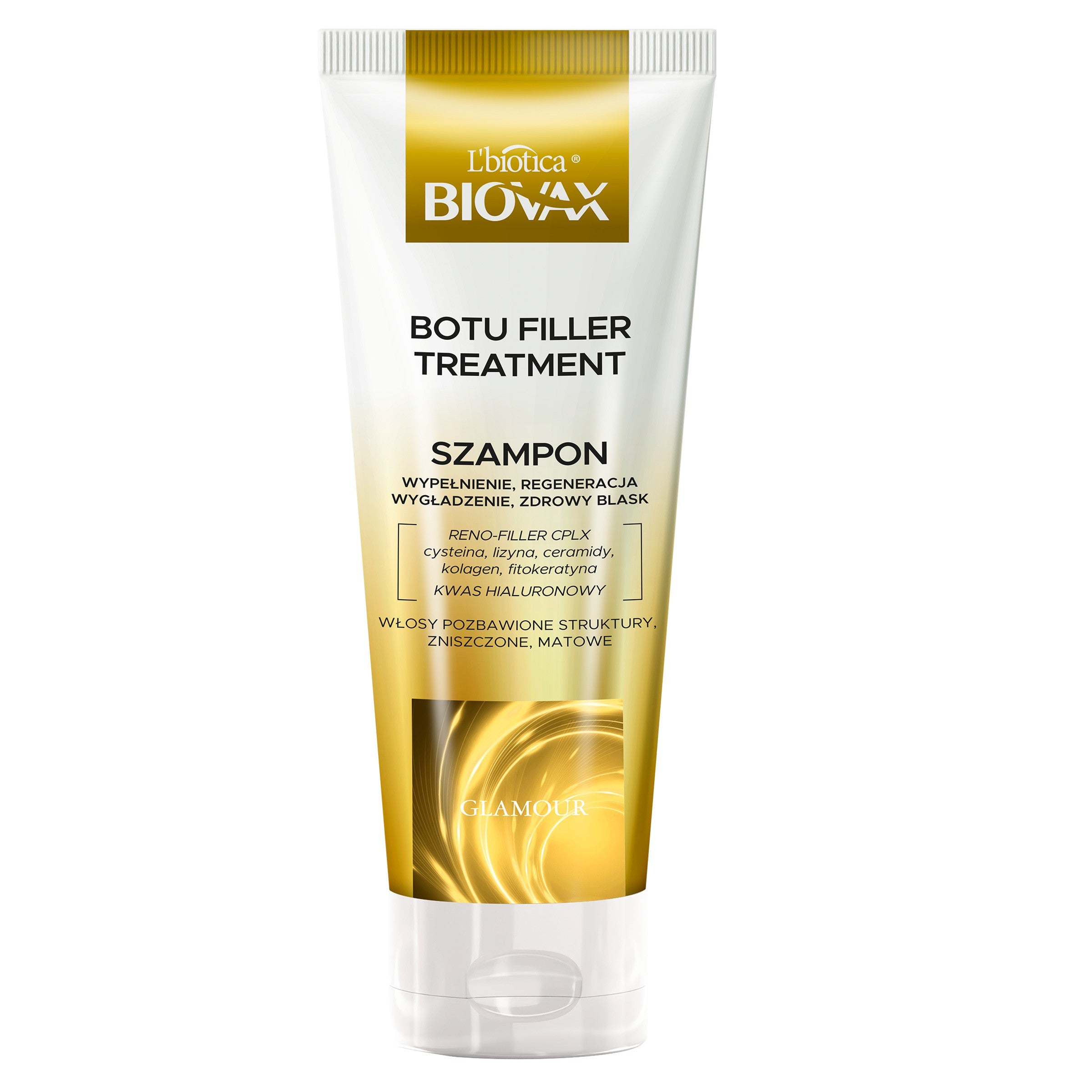 L`BIOTICA Biovax Glamour Filling-Smoothing Shampoo 200 ml | Vaistine1.lt