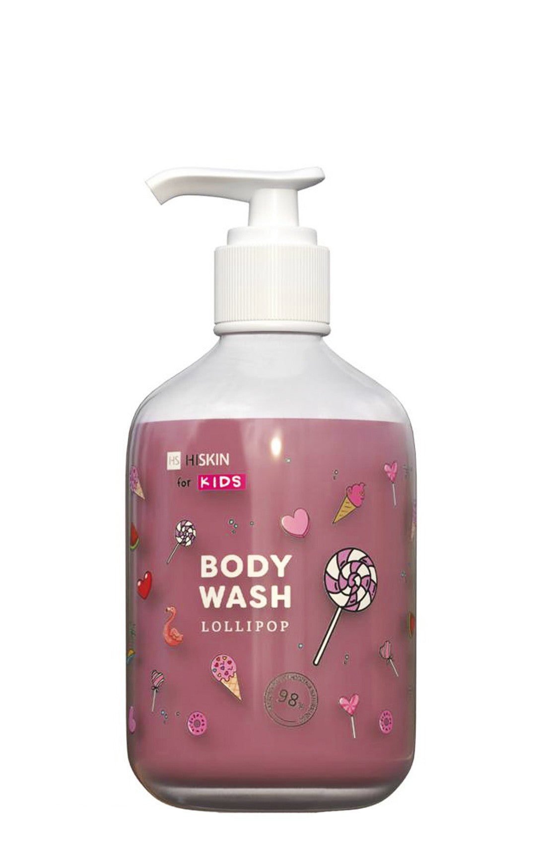 HISKIN for Kids Body Wash Lollipop 400 ml | Vaistine1.lt