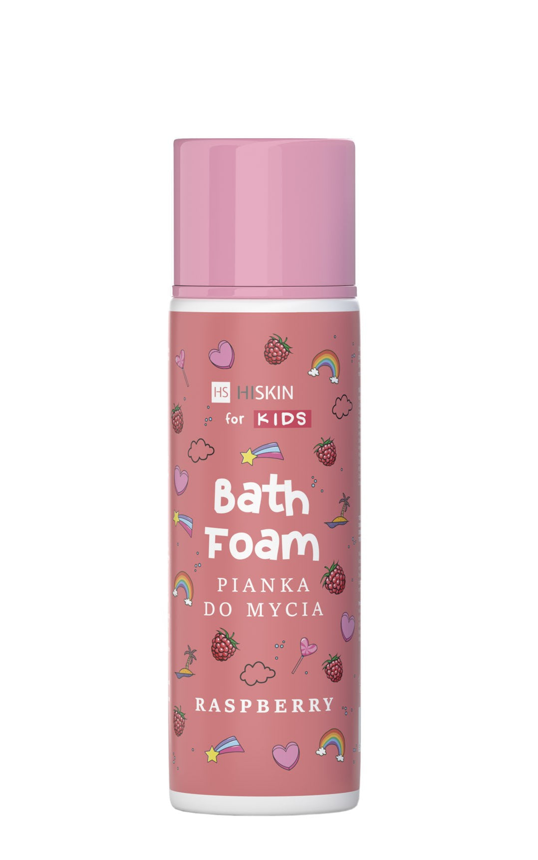 HISKIN for Kids Body Wash Raspberry 200 ml | Vaistine1.lt