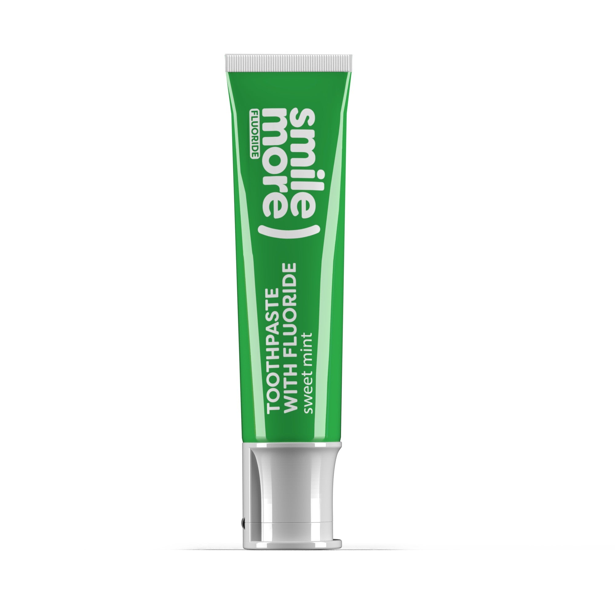 HISKIN Smile More Toothpaste with Fluoride Green Sweet Mint 30 ml | Vaistine1.lt