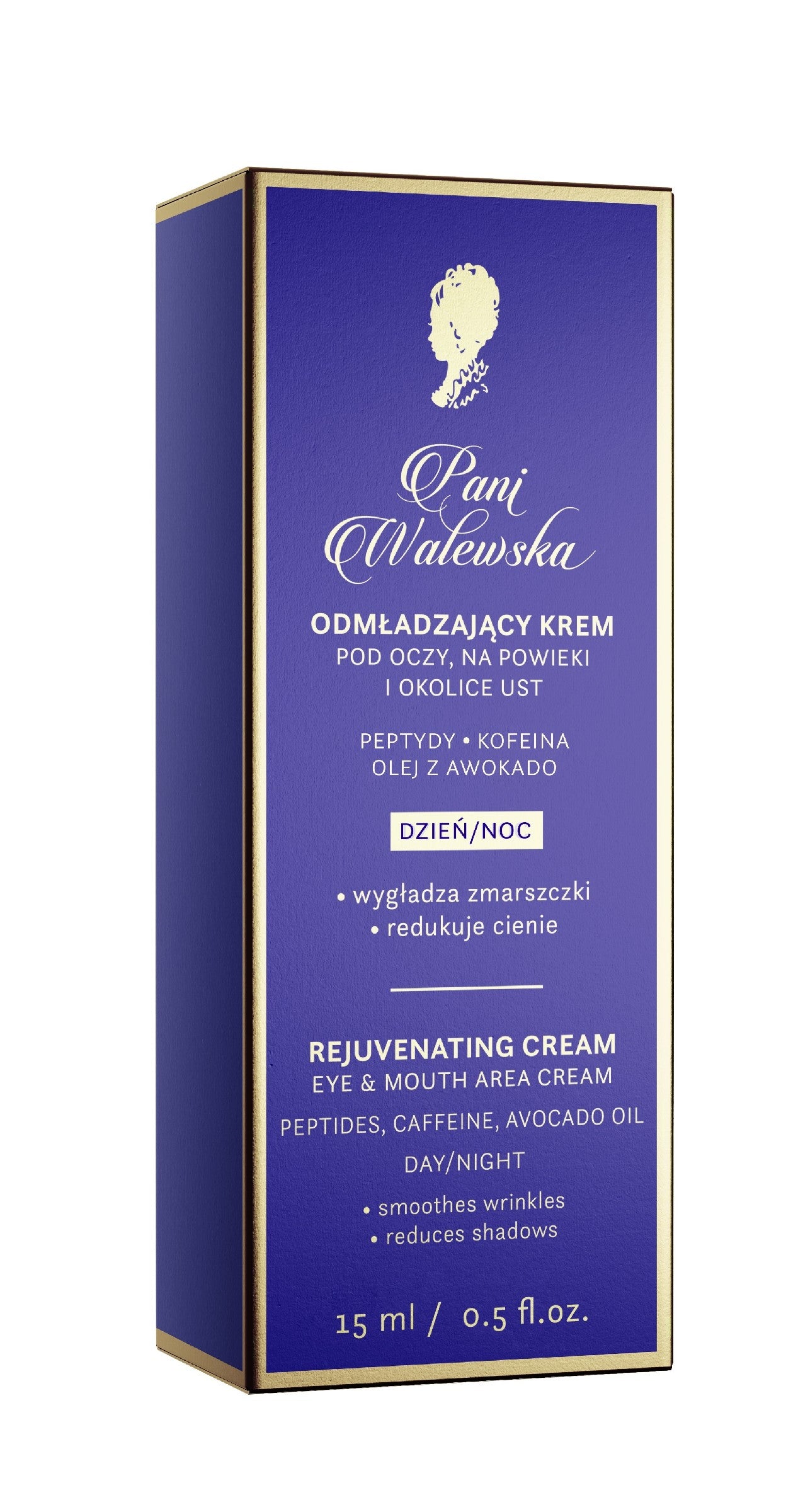 PANI WALEWSKA Rejuvenating cream for under the eyes, eyelids, and around the mouth 15 ml | Vaistine1.lt