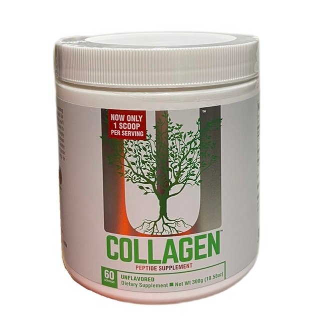 Collagen, Unflavored - 300g - Universal Nutrition