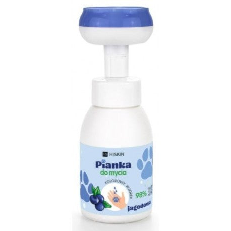 HISKIN Kids Foam for washing hands and body Berry 300 ml | Vaistine1.lt