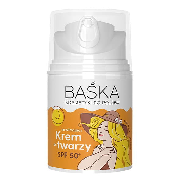 BAŚKA Moisturizing Face Cream SPF 50+ 50 ml | Vaistine1.lt