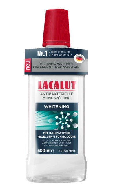 LACALUT Perfect Whitening Antibacterial mouthwash 500 ml | Vaistine1.lt