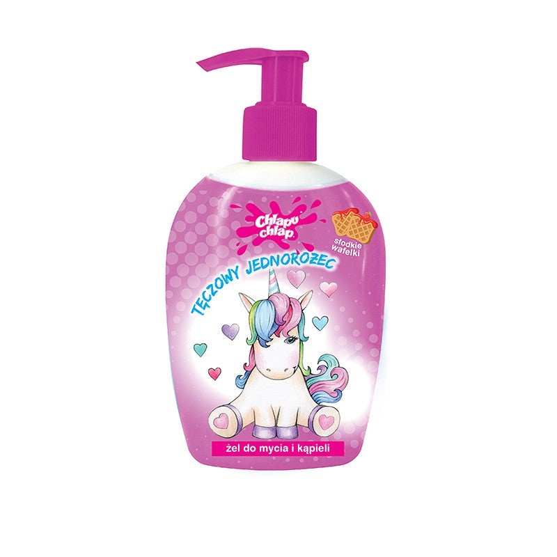 CHLAPU CHLAP BOY BATH GEL RAINBOW UNICORNS sweet wafers | Vaistine1.lt