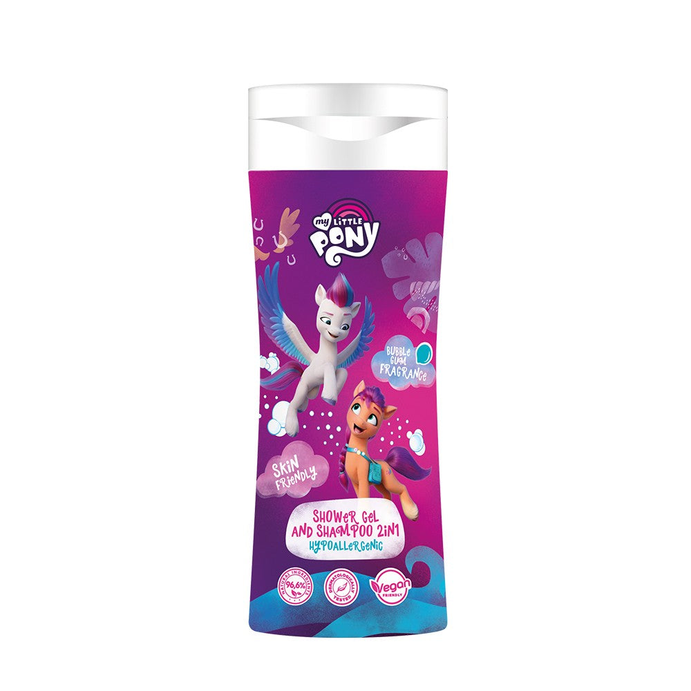 MY LITTLE PONY Shower Gel and Shampoo 2in1 Bubble Gum 300 ml children | Vaistine1.lt