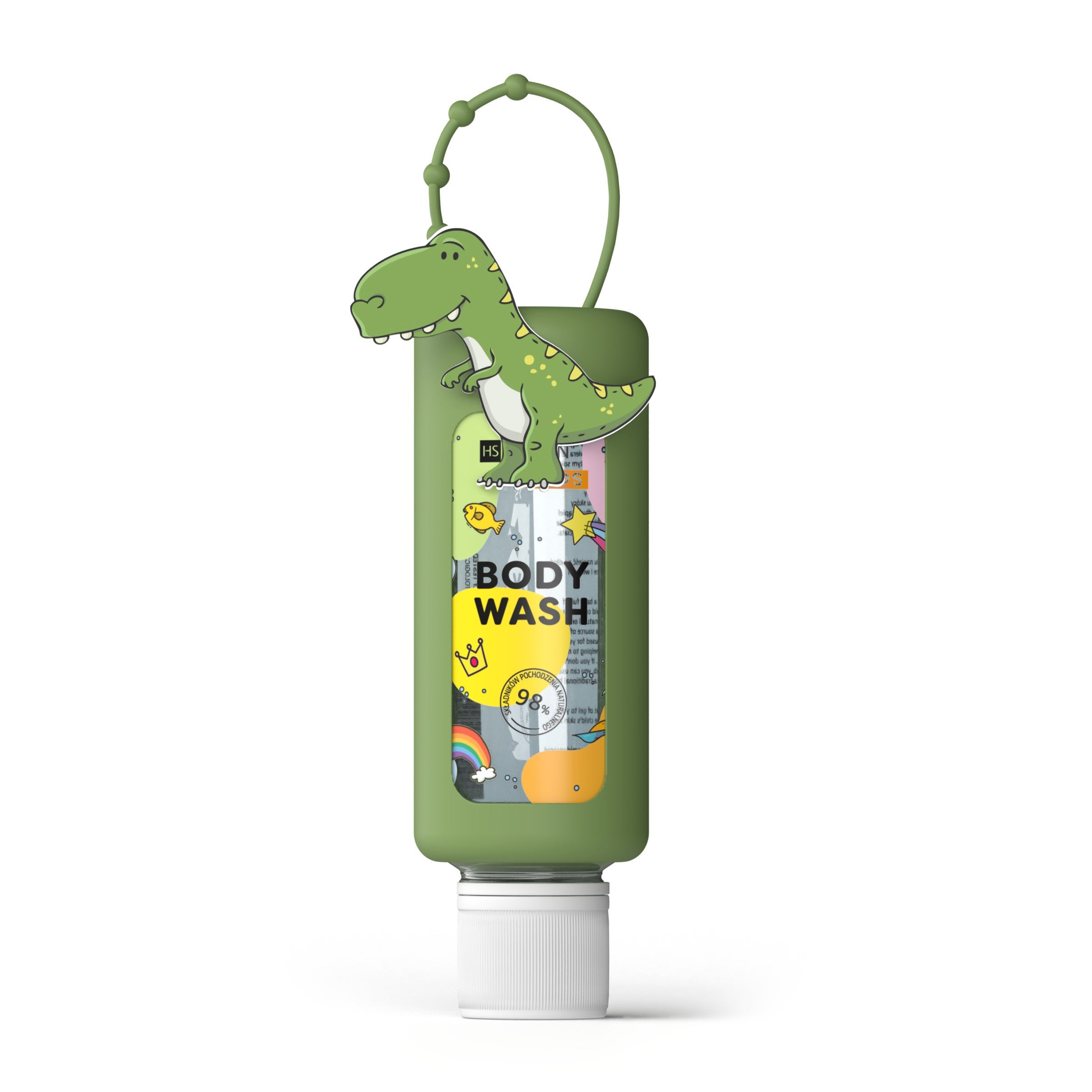 HISKIN for Kids Dino Body Wash 75 ml | Vaistine1.lt