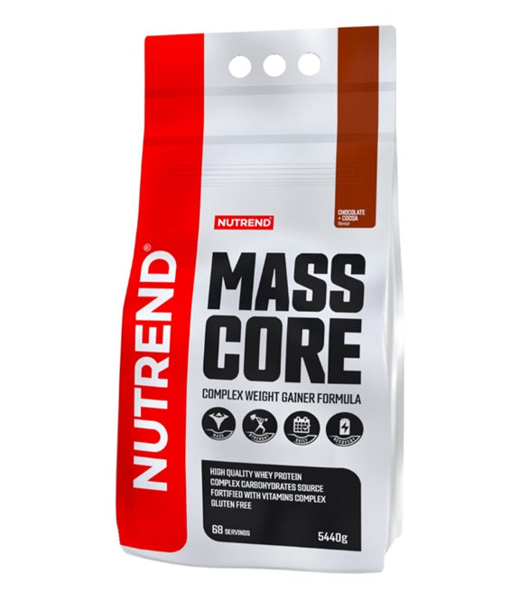 Mass Core, Chocolate + Cocoa - 5440g - Nutrend