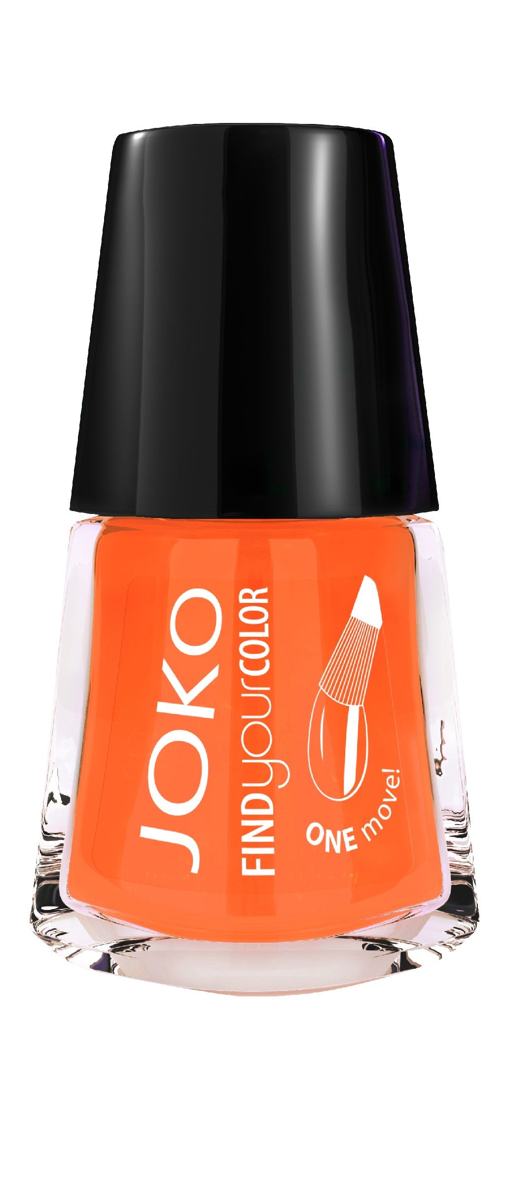 JOKO Nail Polish Find Your Color 208 Vibrant Orange | Vaistine1.lt