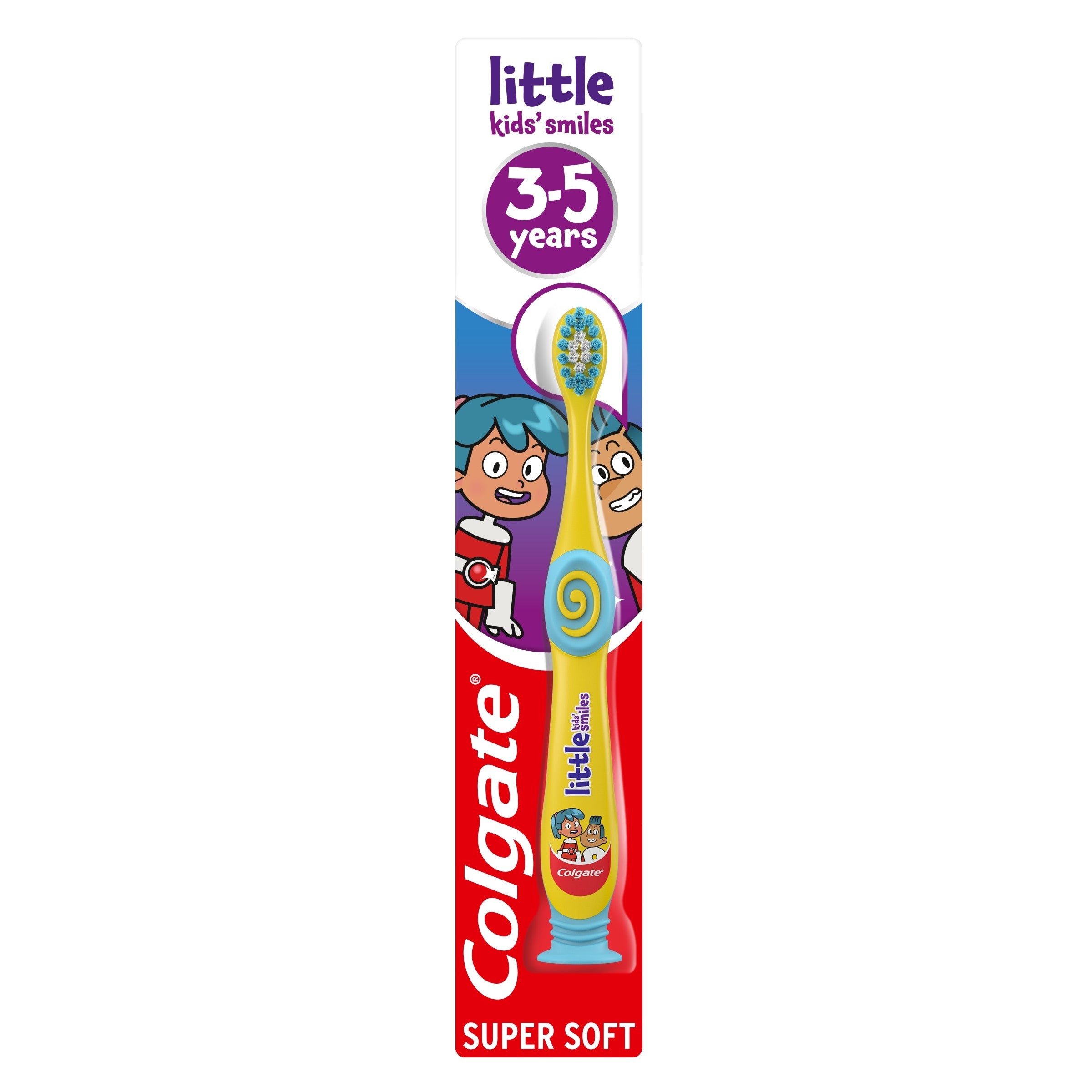 COLGATE Little Kids Smiles Toothbrush for Kids - Super Soft 3-5 years | Vaistine1.lt