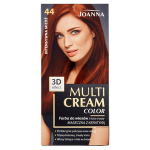 JOANNA MULTI CREAM Color 44 Intense Copper | Vaistine1.lt