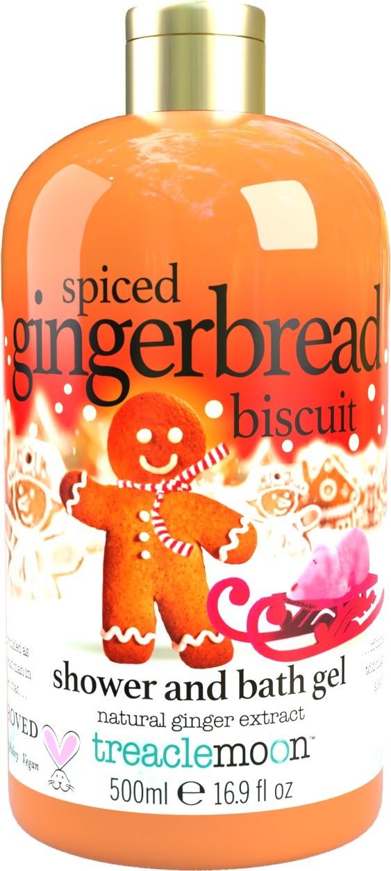 Treaclemoon Spiced Gingerbread Biscuit gingerbread shower gel and bath liquid 500 ml | Vaistine1.lt