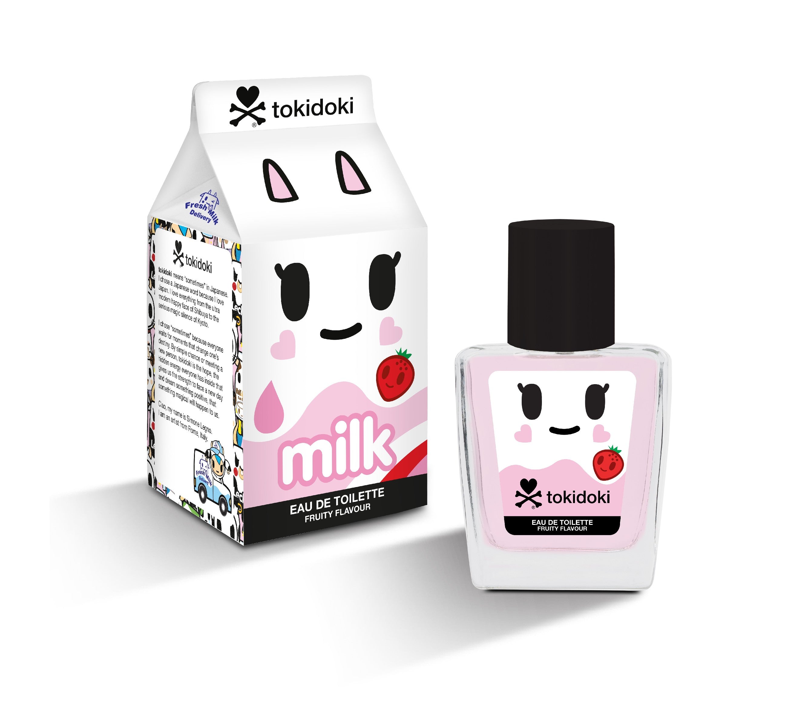 TOKIDOKI Braškių pieno Eau de Toilette moterims 50 | Vaistine1.lt