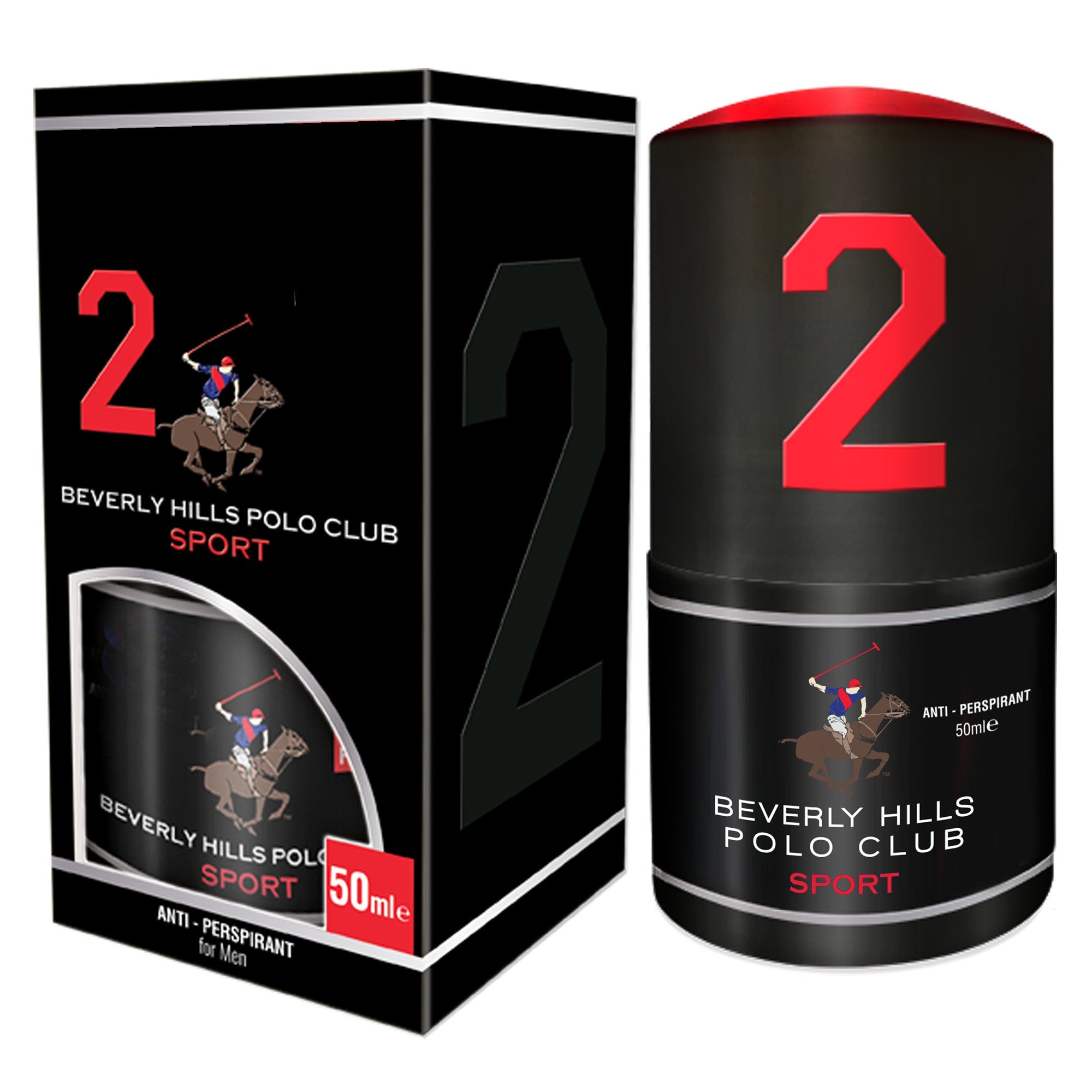 BEVERLY HILLS Polo Club 2 Antiperspirantas ritinys vyrams | Vaistine1.lt