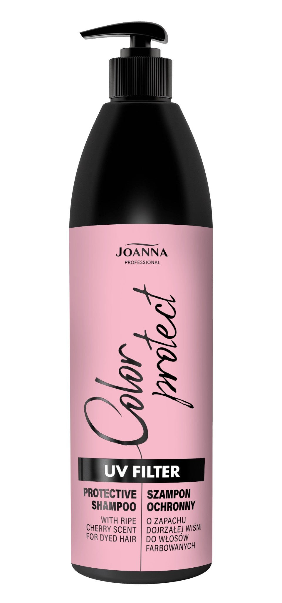 JOANNA PROFESSIONAL UV Filter Protective shampoo with the scent of ripe cherry 1000 ml | Vaistine1.lt