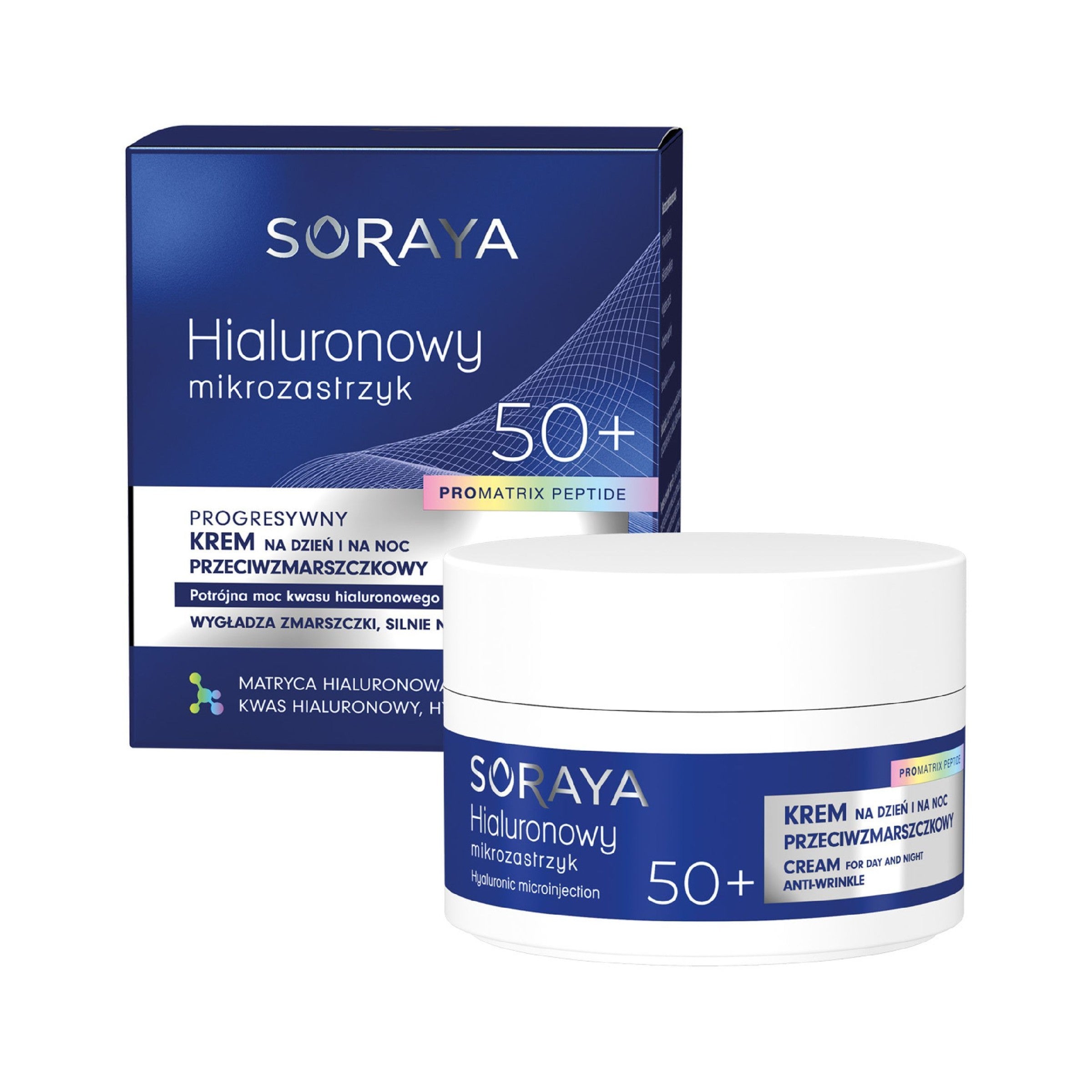 SORAYA HIALUR.MICRO-RESTRUCTURING PM Anti-aging Cream 50+ 50ml | Vaistine1.lt