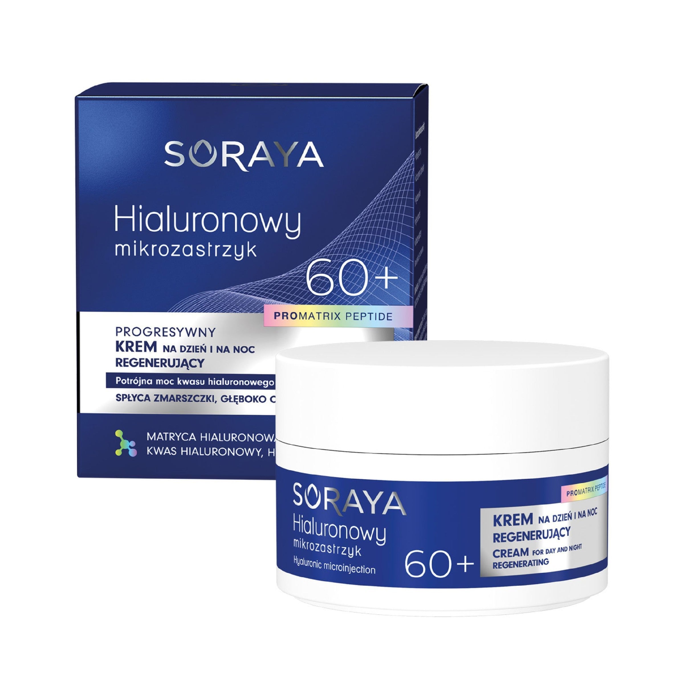 SORAYA HIALUR.MIKROZASTRZ.PM Regenerating Cream 60+ 50ml | Vaistine1.lt