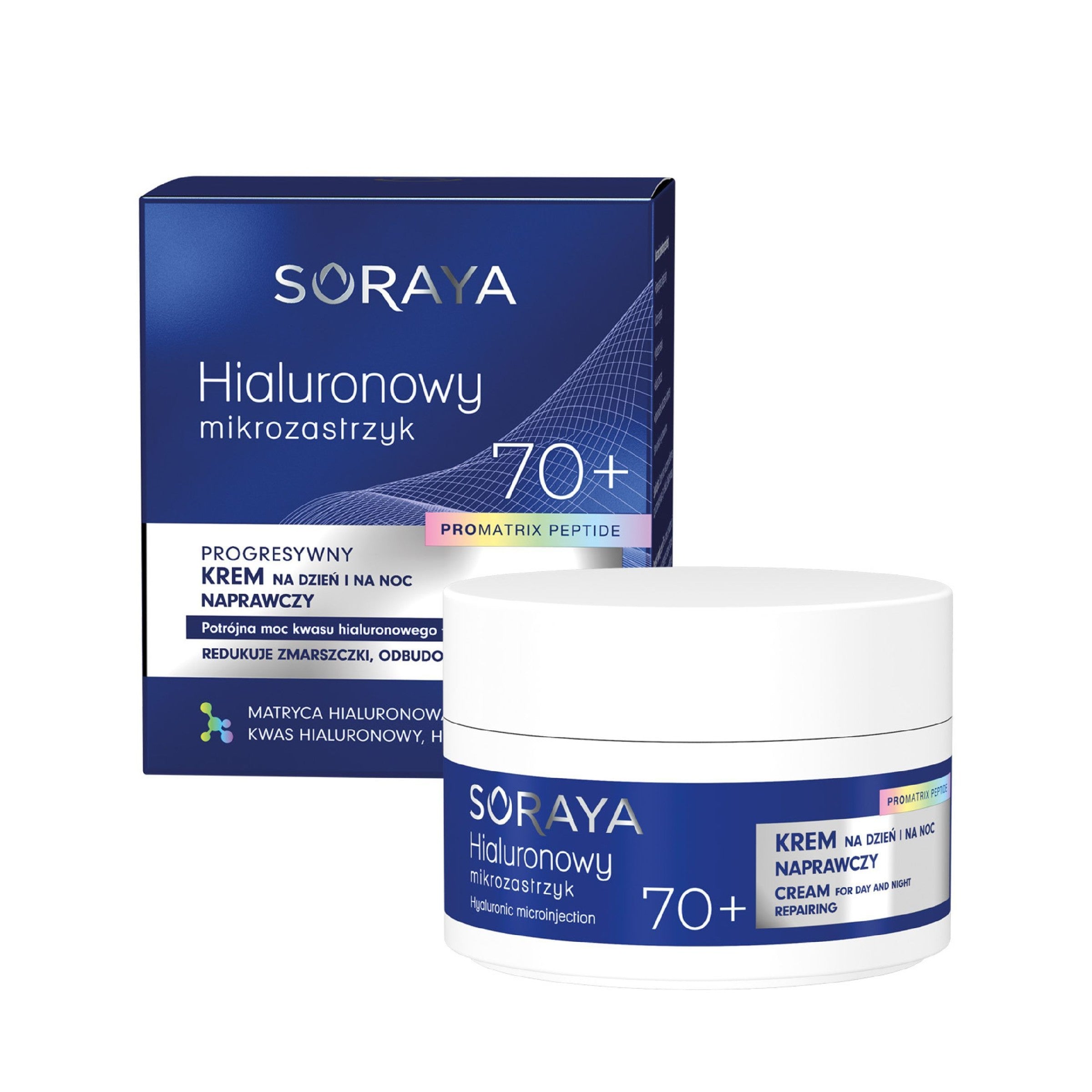 SORAYA HIALUR.MICRO-RESTRUCTURING PM Cream for 70+ 50ml | Vaistine1.lt