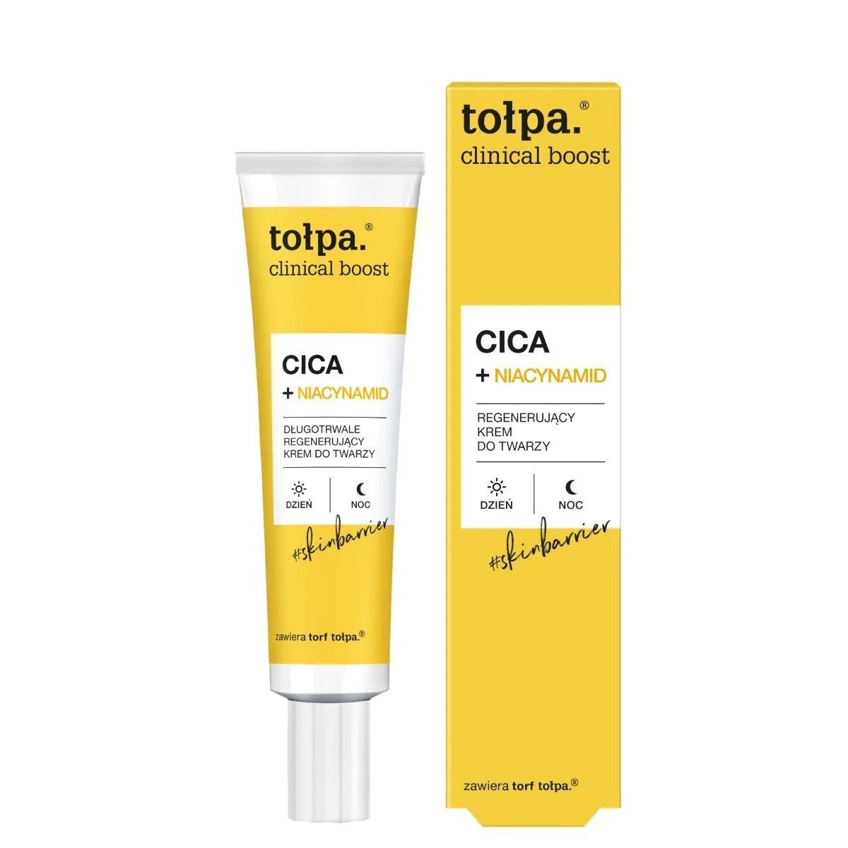 TOŁPA Clinical Boost Cica+ Niacinamide Long-lasting regenerating face cream 40 ml | Vaistine1.lt