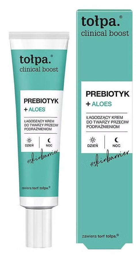 TOŁPA Clinical Boost Prebiotic + Soothing Aloe Face Cream 40 ml | Vaistine1.lt