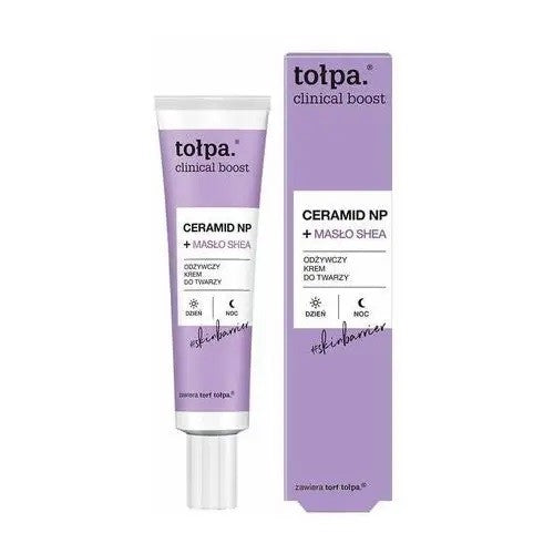 TOŁPA Clinical Boost Ceramid NP + Shea Butter Nourishing Face Cream 40 ml | Vaistine1.lt