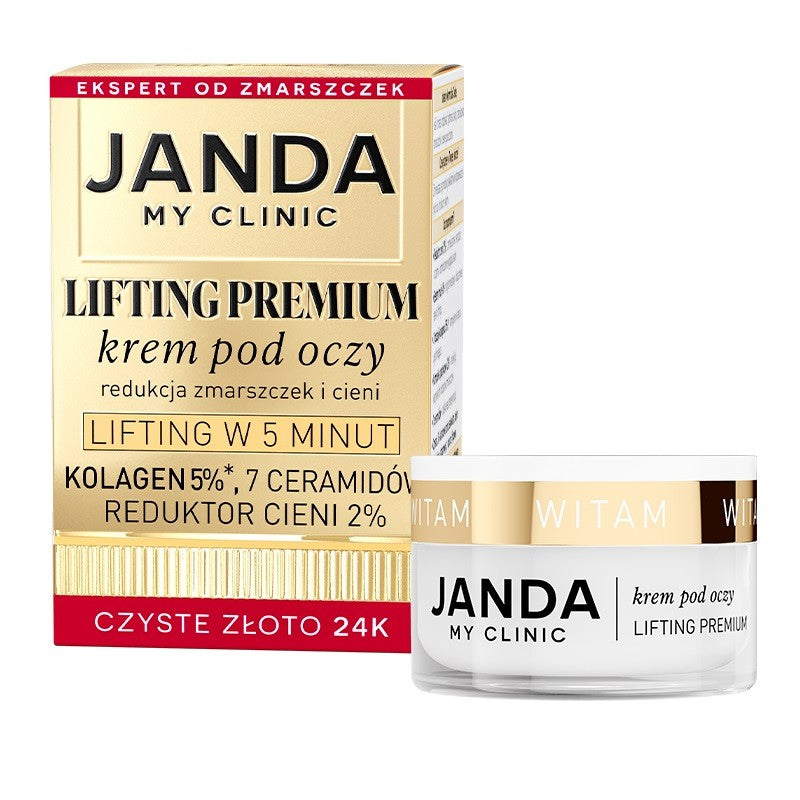 JANDA MY CLINIC LIFTING PREMIUM eye cream 15ml | Vaistine1.lt