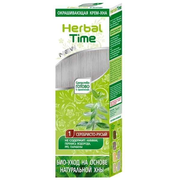 HERBAL TIME Natural Hair Henna 1 Silver Blonde | Vaistine1.lt | WestPharmacy.eu