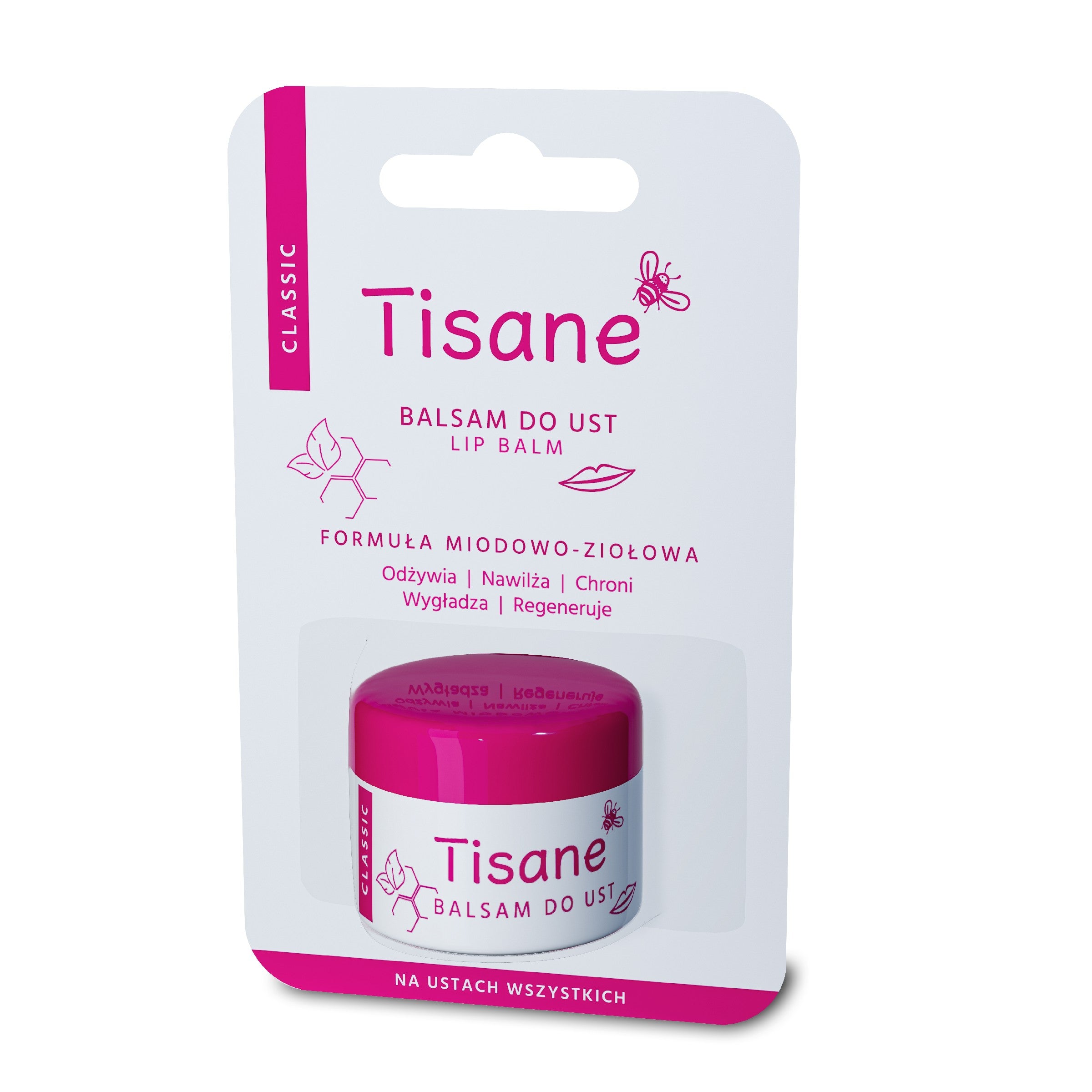 TISANE Classic Balsam for lips - jar 4.7 g | Vaistine1.lt